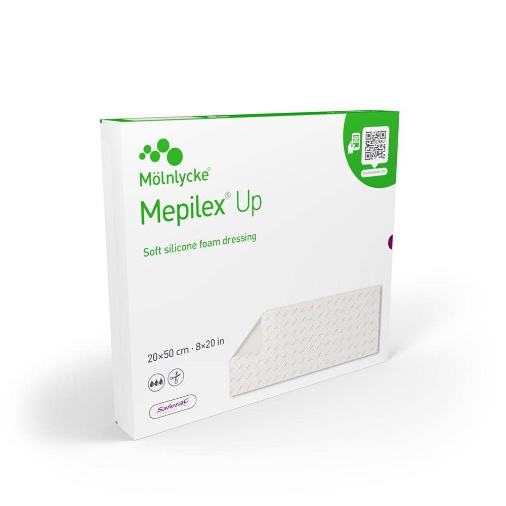 Mölnlycke MEPILEX Up Pansement 20x50cm | 2 pièces