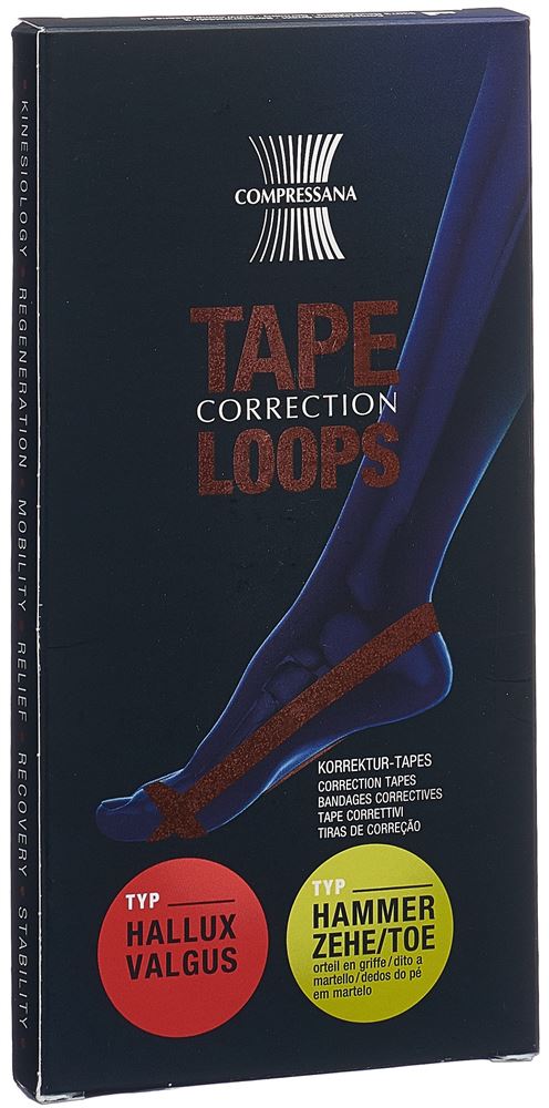 COMPRESSANA TAPE LOOPS GrVI ocean 1 Paire | Compression