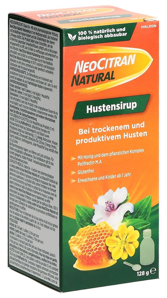 NEOCITRAN Sirop Toux 95ml | Soulagement Toux