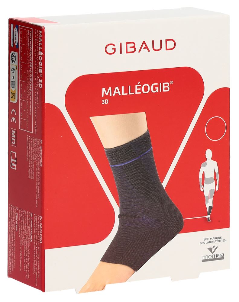 GIBAUD Malleogib 3D Chevillère 18-20cm | Stabilité Cheville