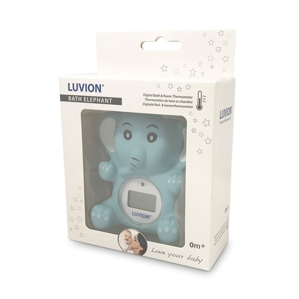 LUVION Thermomètre Bain Éléphant | Suivi Température