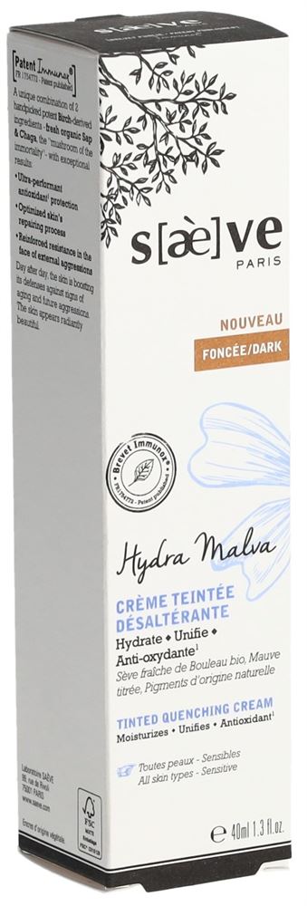 SAEVE Hydra Malva Crème Hydratante 40ml | Nourrissante