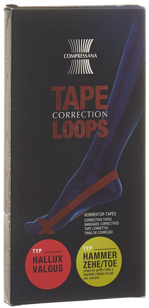 COMPRESSANA TAPE LOOPS GrI ocean 1 Paire | Bande