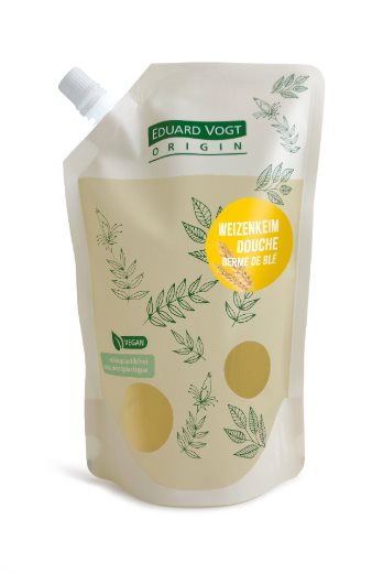 E.VOGT ORIGIN Baume Douche Germes Blé 800ml | Recharge Soin Corps