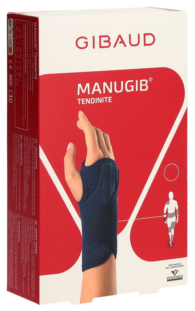 GIBAUD Manugib Tendinite Main 1R 13.5-15.5cm | Soutien