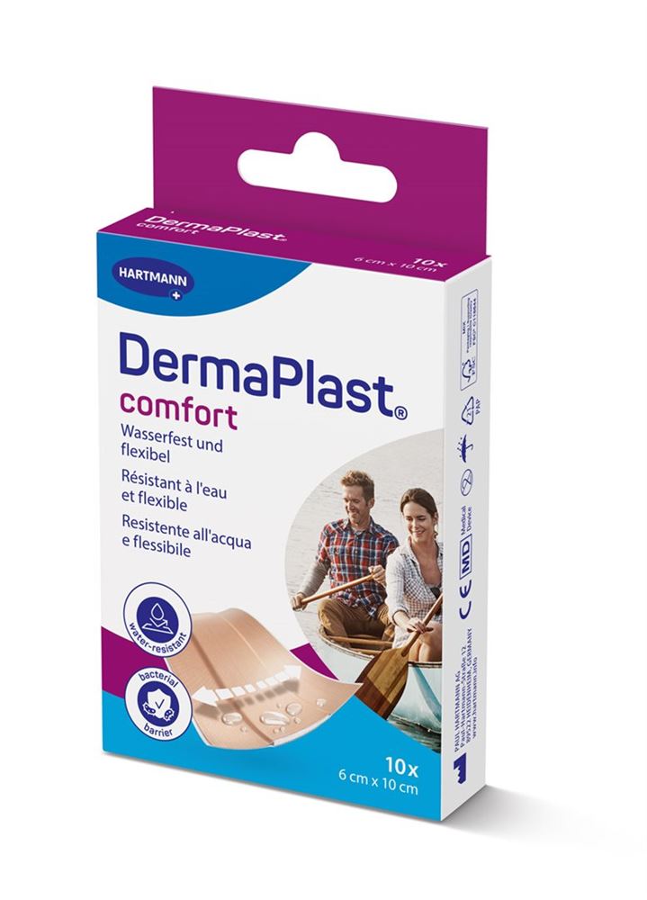 DERMAPLAST Comfort Pansements Rapides | 10 pièces