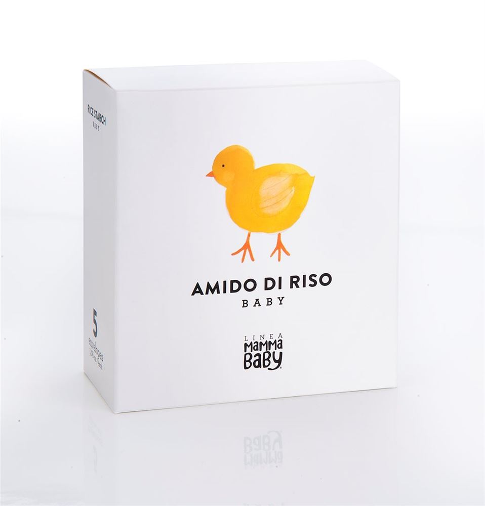 LINEA MAMMA BABY Amidon de Riz 5 sachets 30g | Fraîcheur