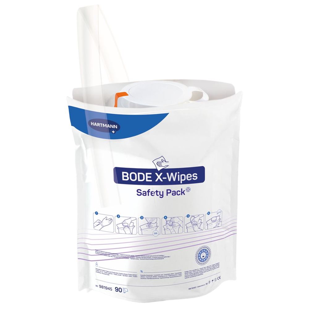 BODE X-WIPES Safety Pack 4 pièces | Protection