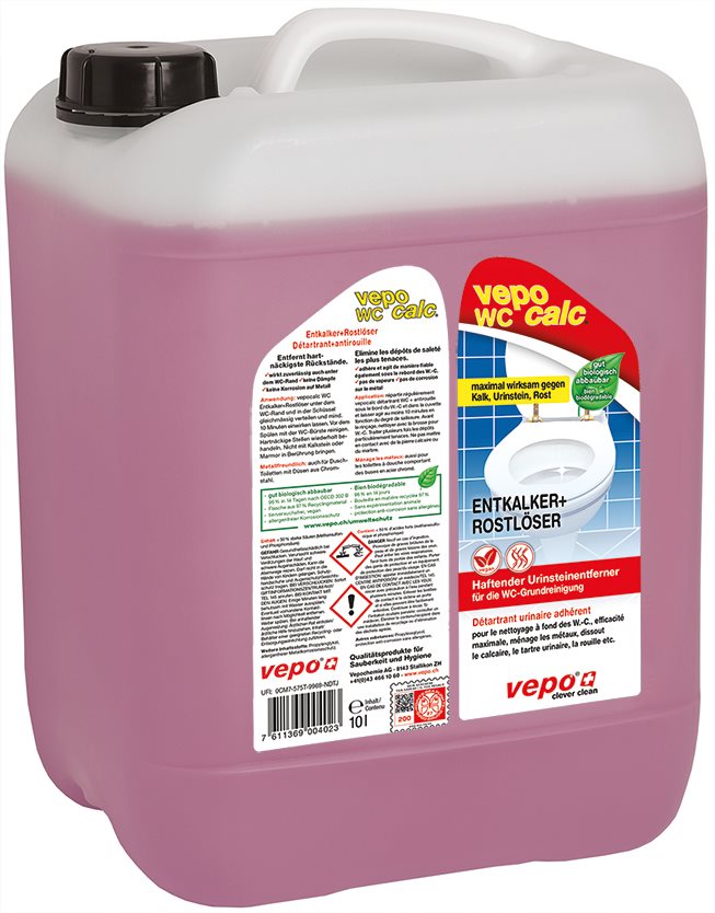 VEPOCALC Détartrant WC+Rouille 10L | Efficace