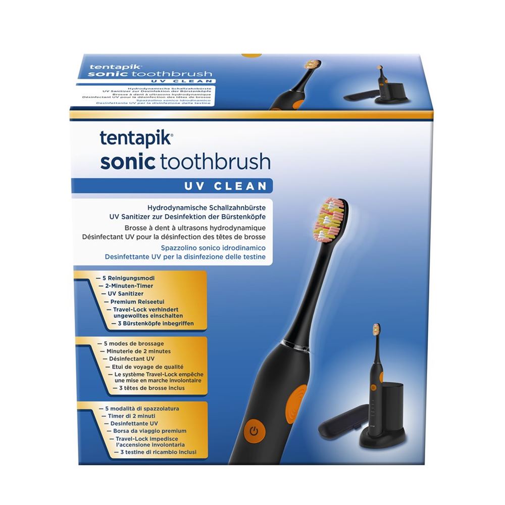 TENTAPIK Brosse Sonique UV-Clean | Hygiène