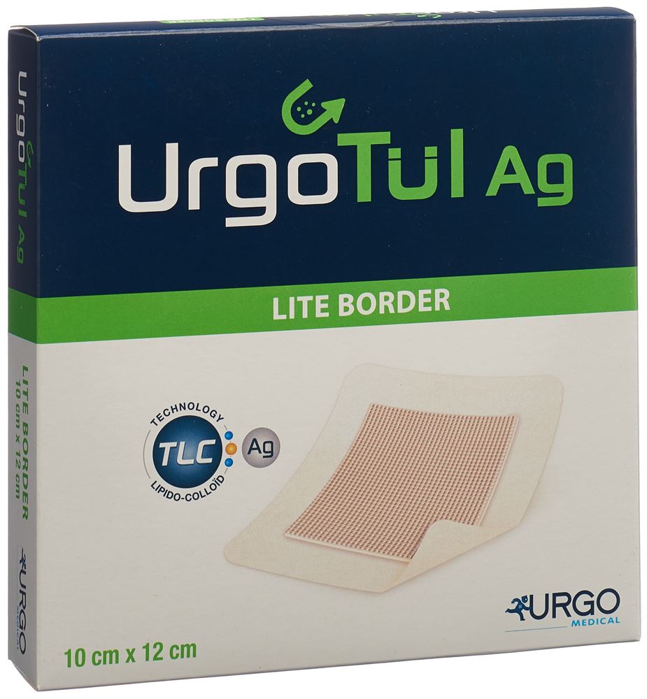 URGOTUL Ag Lite Border Pansement 10x12cm | 10 pièces