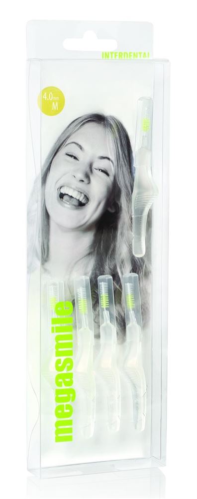 MEGASMILE Interdental M 4.0mm 5 pièces | Nettoyage
