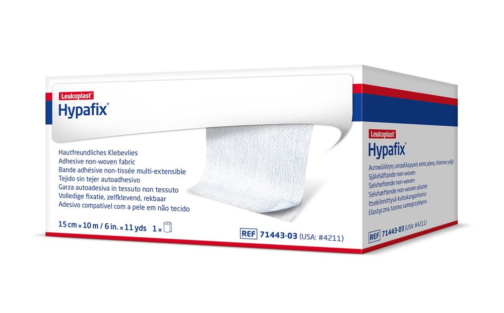 HYPAFIX Bande Adhésive 15x10m | Fixation