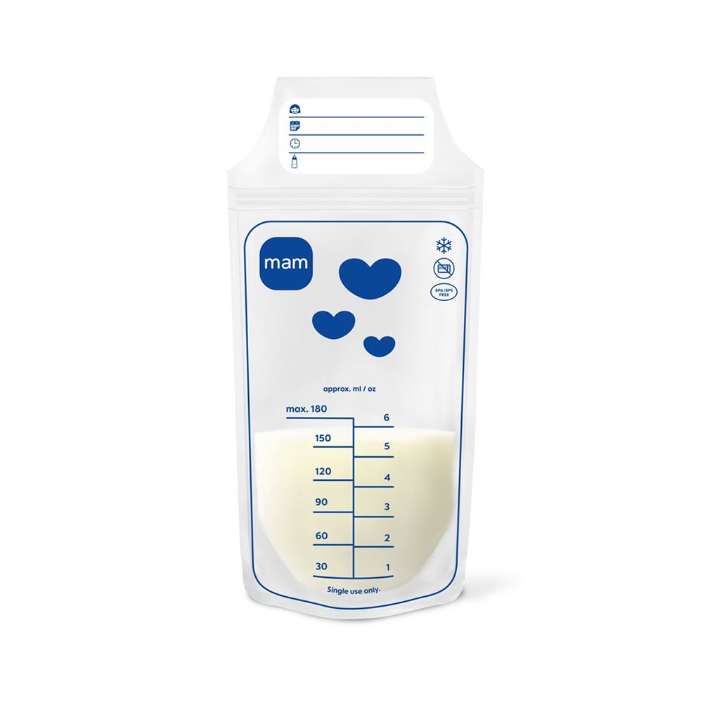 MAM Boîtes Conservation Lait Maternel 25 pièces | Fraîcheur