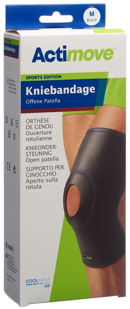 ACTIMOVE Sport Genou M | Rotule Ouverte