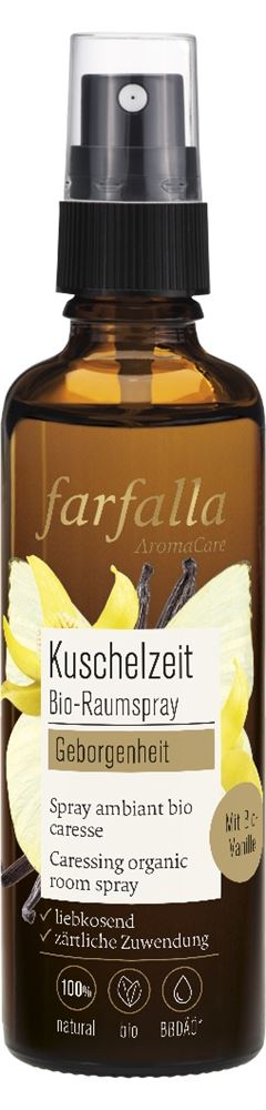 FARFALLA Spray Ambiant Bio Vanille Caresse 75ml | Tendresse