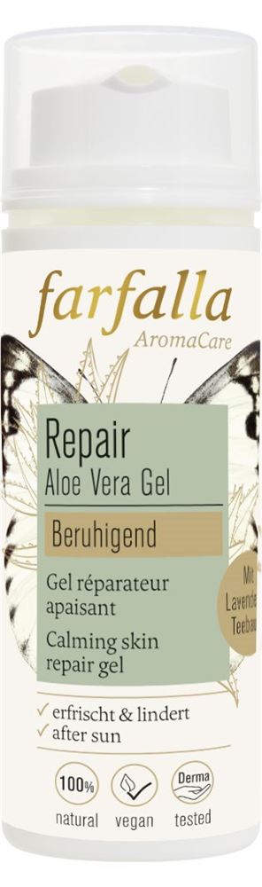 FARFALLA Gel Réparateur Aloe Vera 50ml | Régénérant