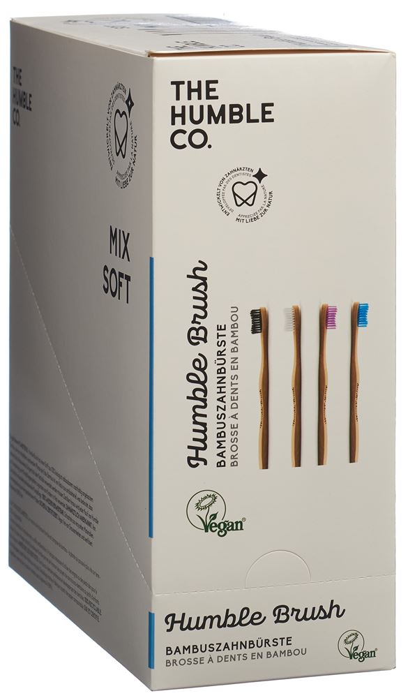 HUMBLE BRUSH Boîte Mix Adulte 20 pièces | Écologique