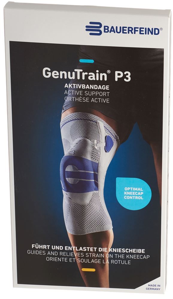 BAUERFEIND GenuTrain P3 Aktivband Gr6 Droite | Soutien Genou