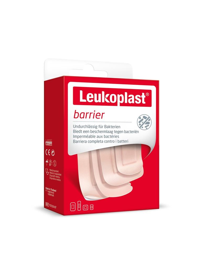 LEUKOPLAST barrier Pansements 4 tailles | 30 pièces