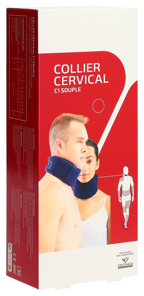 GIBAUD Cervex C1 9.5cm Gr1 29-34cm Souple | Soutien