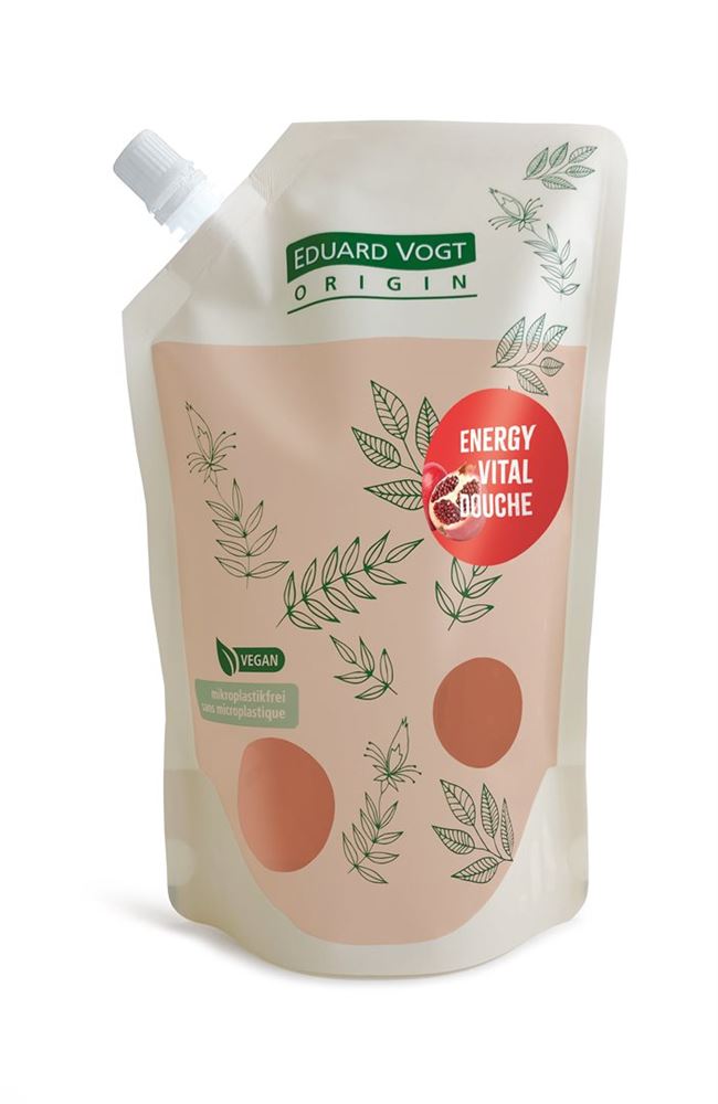 E.VOGT ORIGIN Douche Energy Vital 800ml | Recharge Énergisante