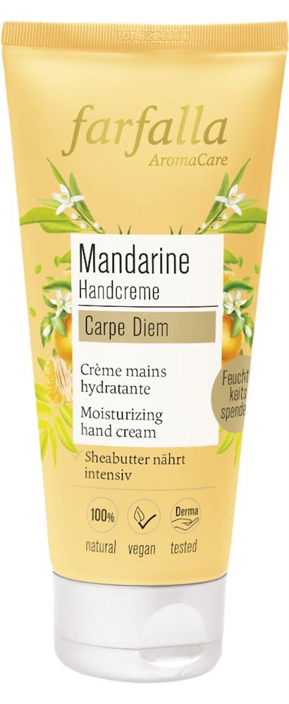 FARFALLA Crème Mains Mandarine 50ml | Douceur