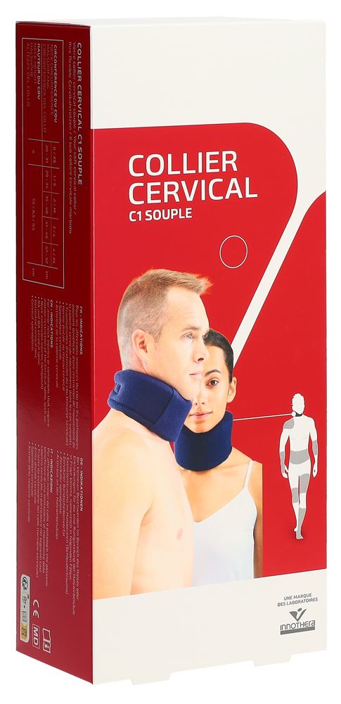 GIBAUD Cervex C1 9.5cm Gr3 41-46cm Souple | Soutien