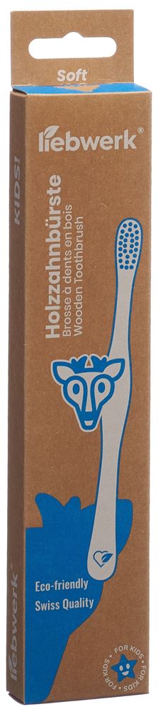 LIEBWERK Holzzahnbürste Kids Deer | Enfants