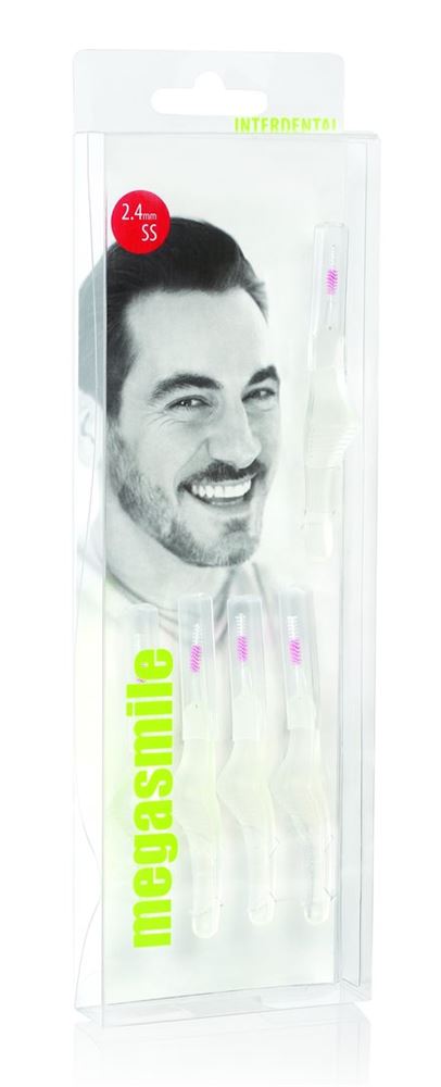 MEGASMILE Interdental SS 2.4mm 5 pièces | Nettoyage