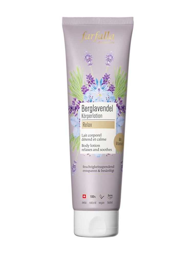 FARFALLA Lotion Corporelle Berglavendel 150ml | Hydratation