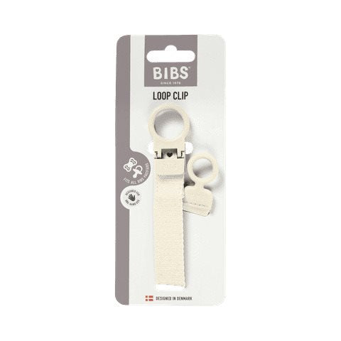 BIBS Clip Sucette Ivory | Attache Bébé