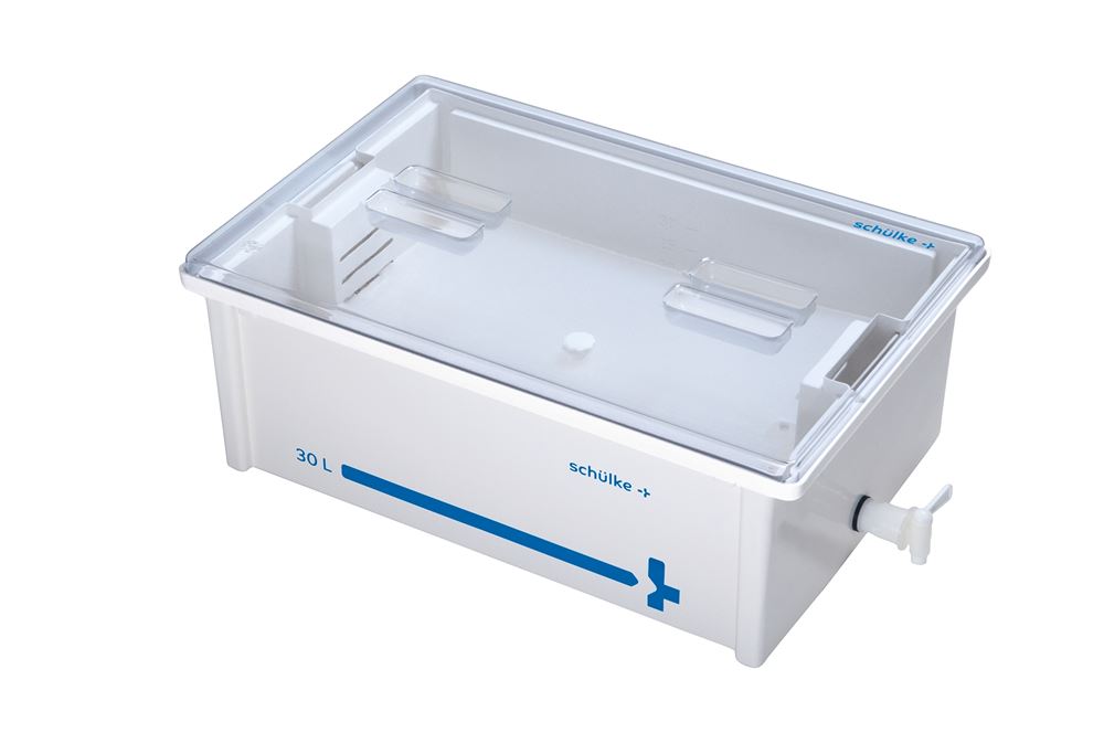 SCH‹LKE Bacs Instruments 30L Set Robinet Transparent | Stockage Sûr
