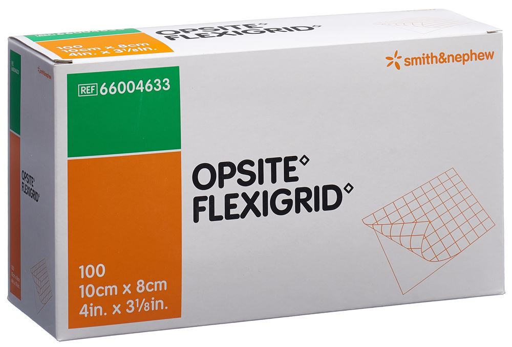 OPSITE FLEXIGRID Pansement 8x10cm | 100 pièces