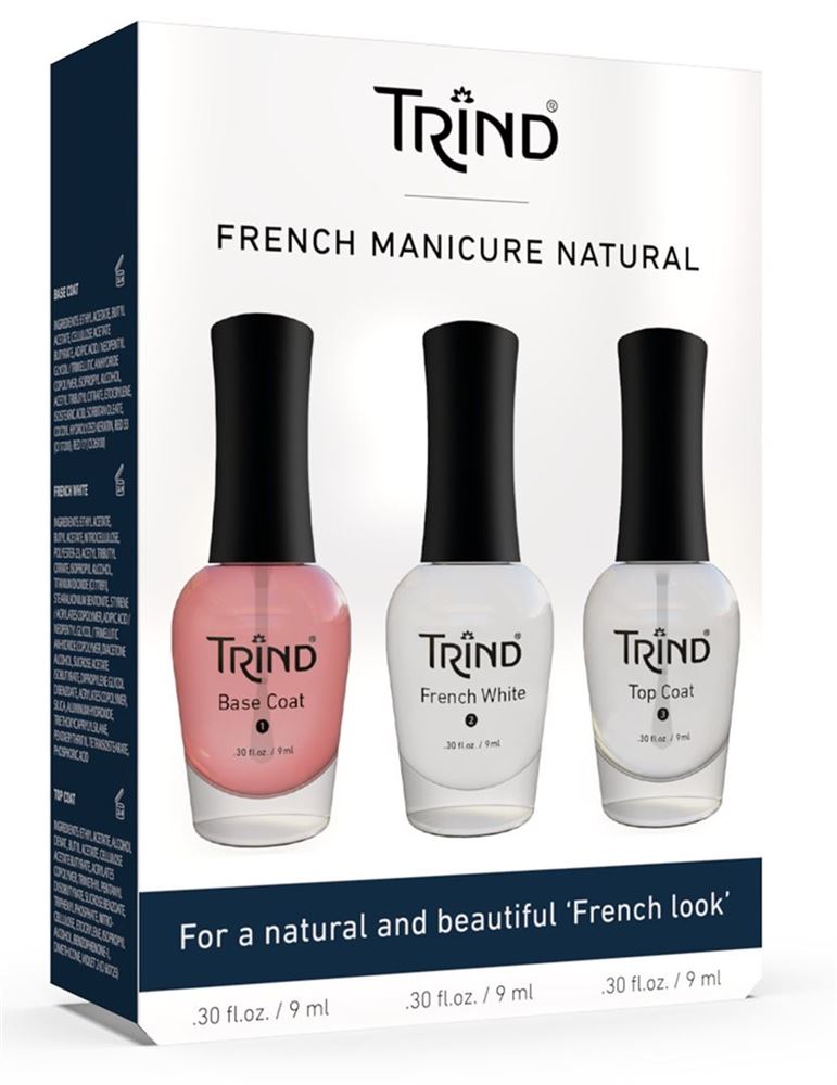 TRIND French Manicure Natural Set 3x9ml | French Naturelle