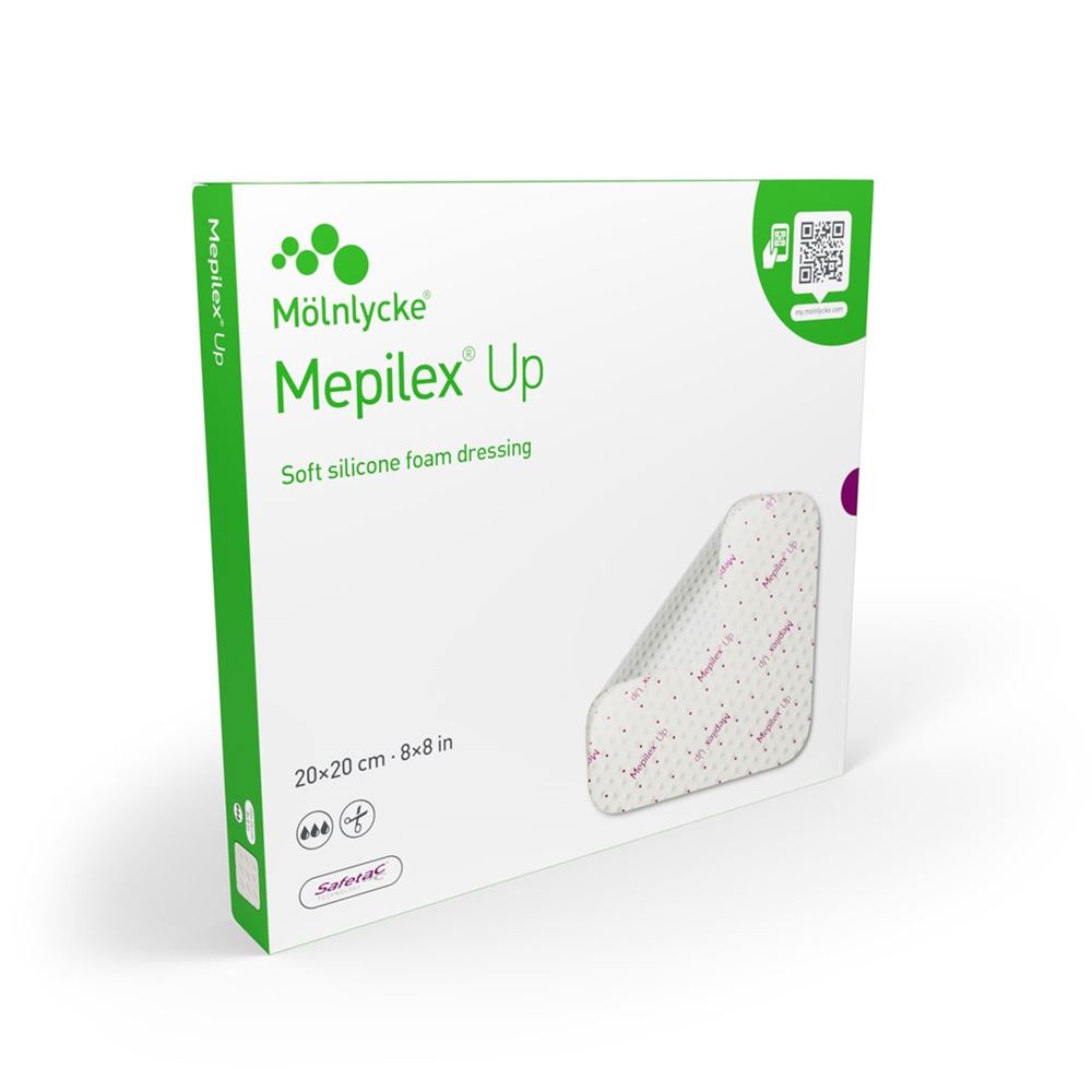 Mölnlycke MEPILEX Up Pansement 20x20cm | 5 pièces