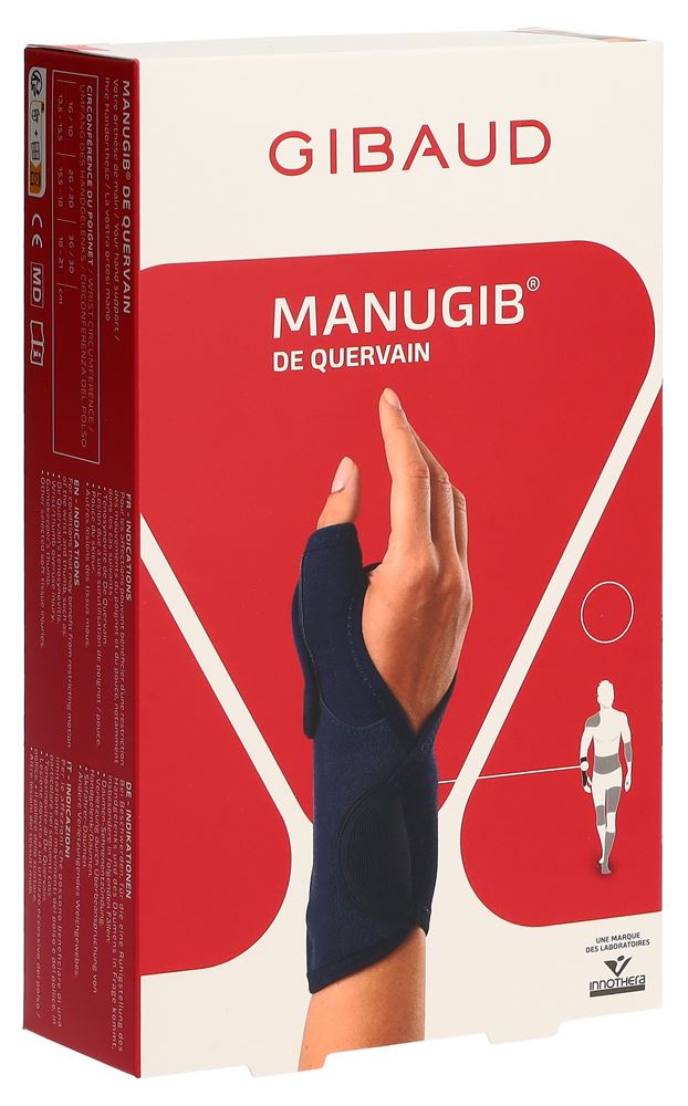 GIBAUD Manugib Tendinite Pouce 18-21cm G | Soulagement