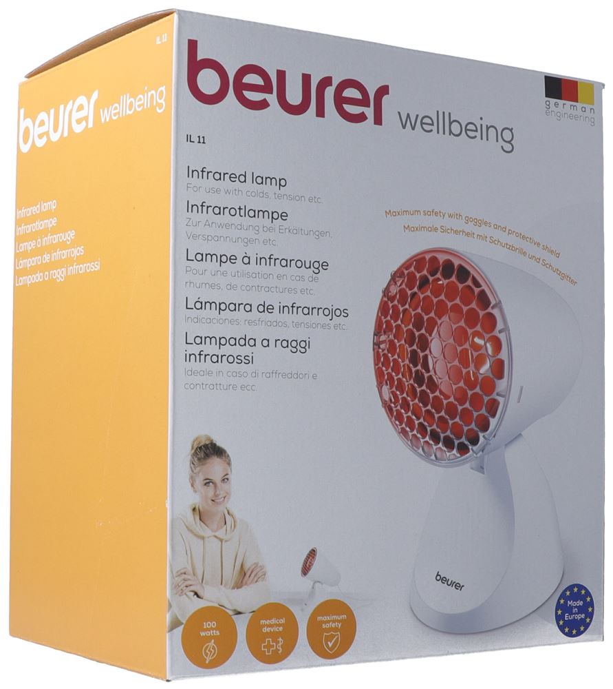 BEURER IL 11 Lampe Infrarouge | Chaleur Thérapeutique