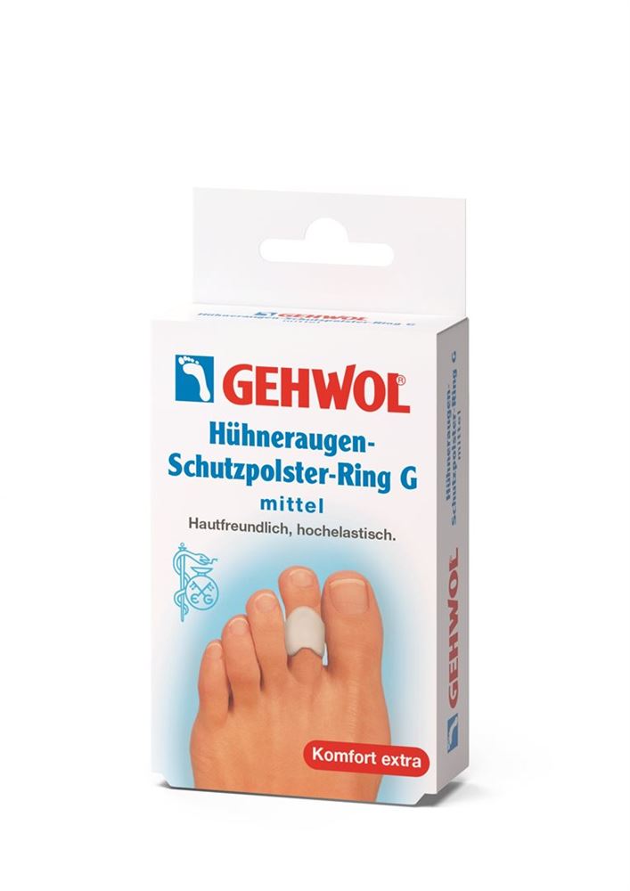 GEHWOL Hühneraugen-Schutzpolster-Ring G Mitt | Lot de 3