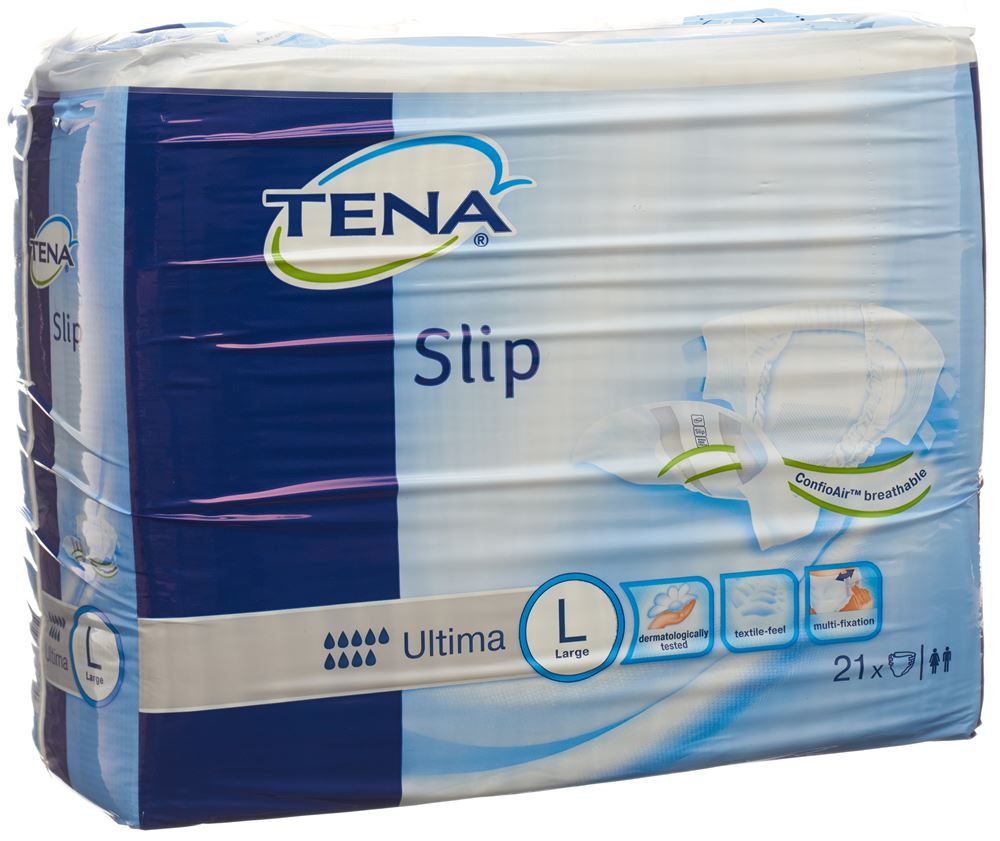 TENA Slip Ultima Large Protections 21 pièces | Haute Absorption