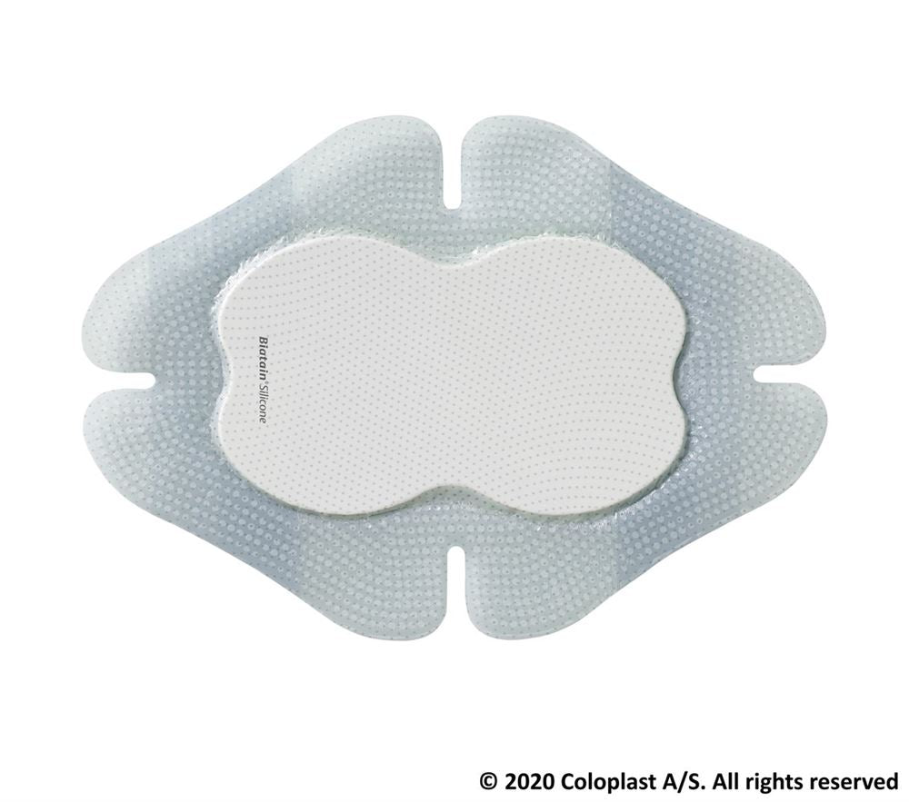 BIATAIN Silicone Multishape Pansement 14x19.5cm | 5 pièces