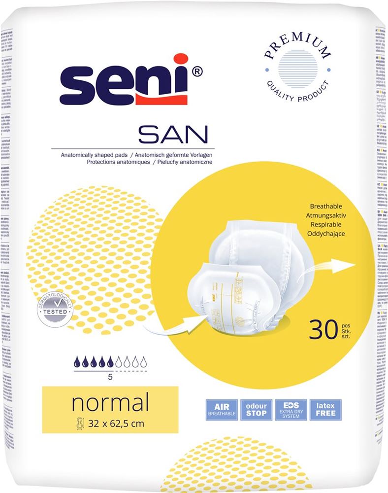 SENI San Normal Protections 30 pièces | Usage Quotidien