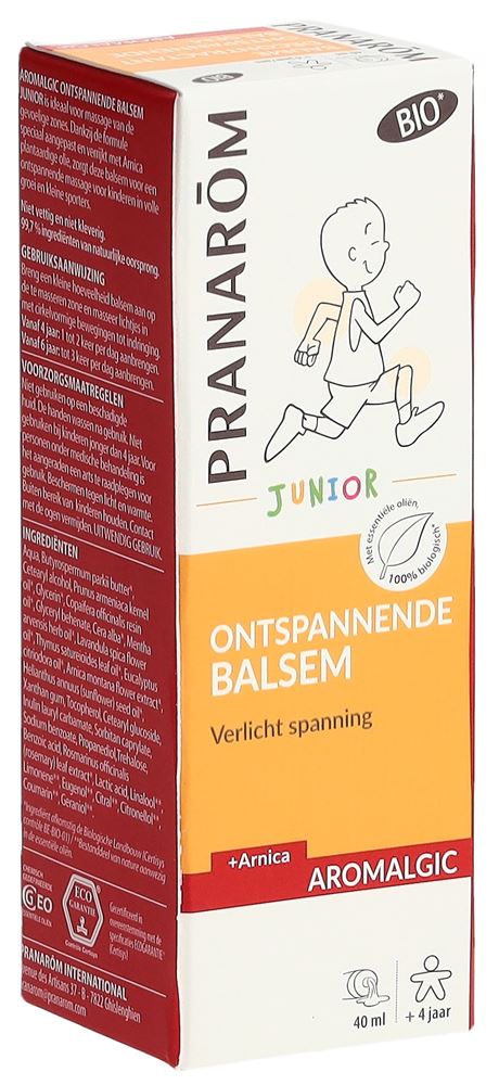 PRANAROM Aromalgic Baume Décontractant Junior 40ml | Muscles