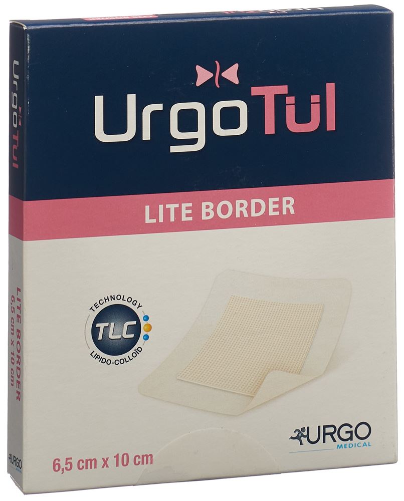 URGOTUL Lite Border Pansement 6.5x10cm | 10 pièces