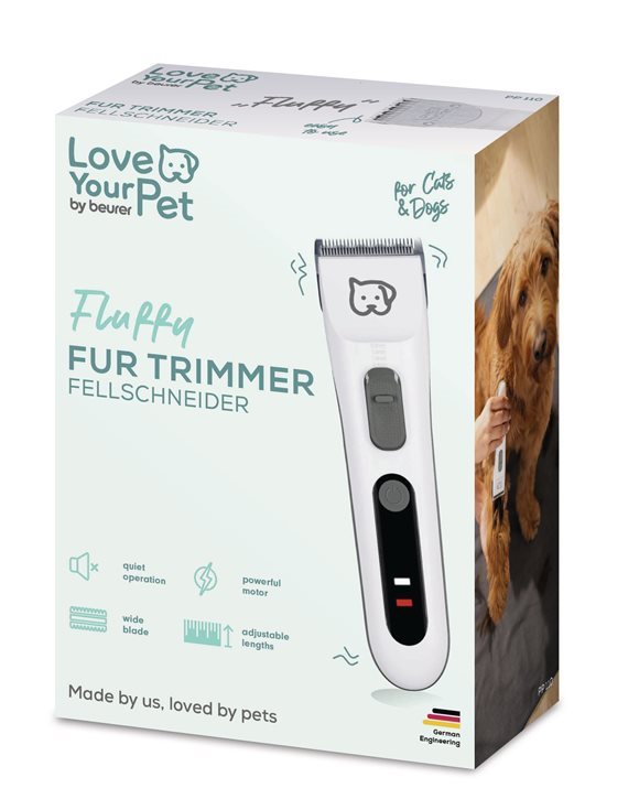 BEURER PP 110 Tondeuse Animaux | Poil Court