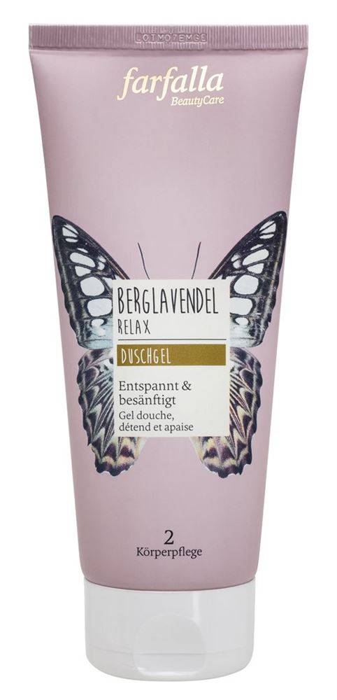 FARFALLA Gel Douche Lavande Relax 200ml | Apaisant