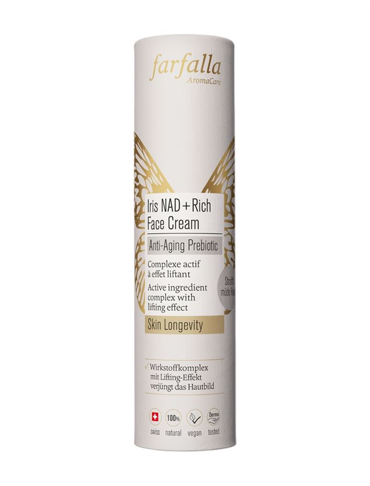 FARFALLA NAD+ Crème Visage Iris 30ml | Anti-Âge