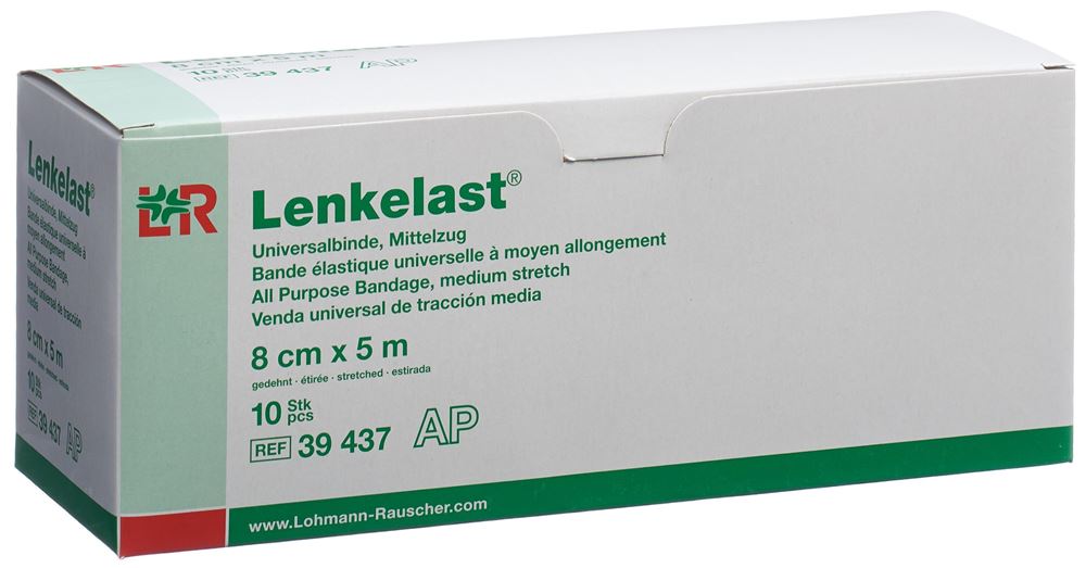 LENKELAST Universalbinde Bande 8cmx5m | 10 pièces