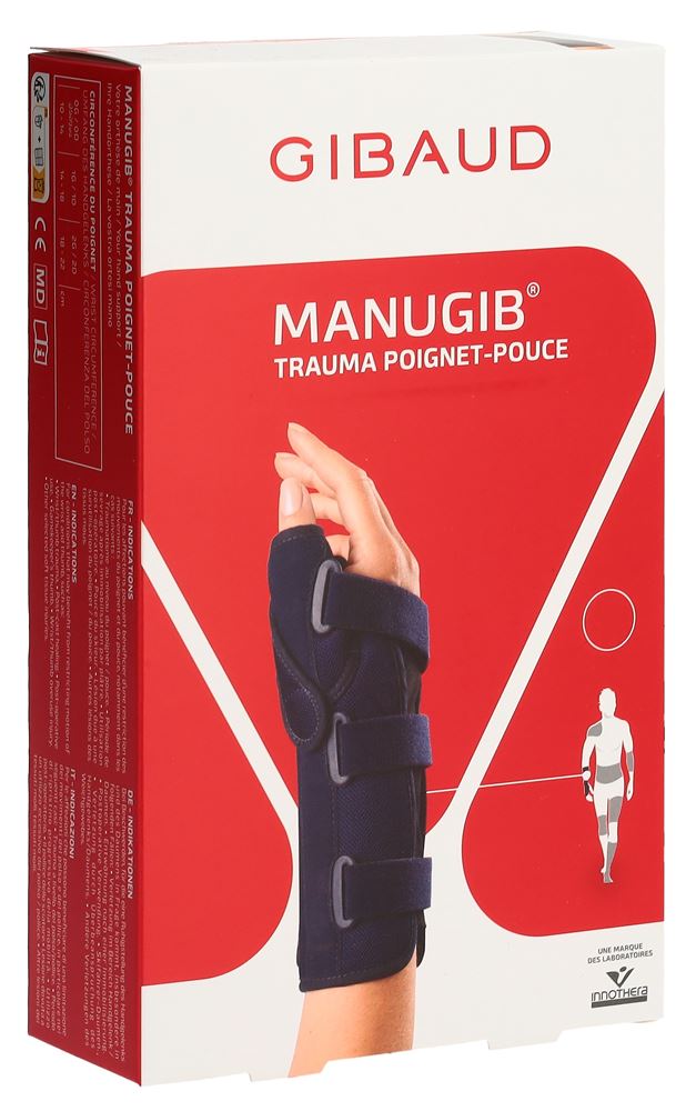 GIBAUD Manugib Trauma Pouce 2R 18-22cm | Stabilité