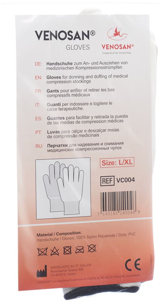 VENOSAN Gants Noppés L/XL | Compression